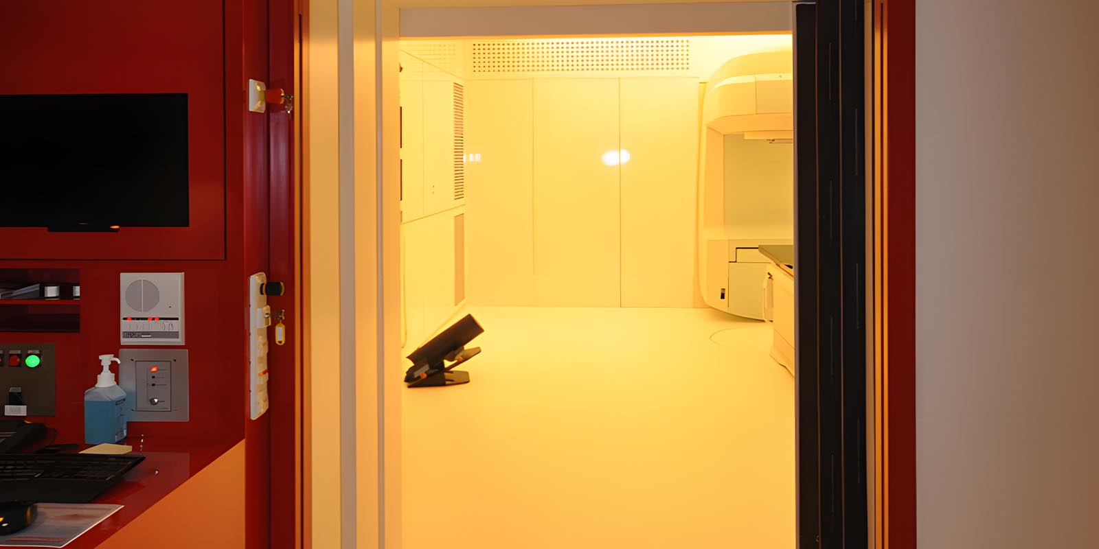 Strahlenschutztore Bodenläufig, Direktantrieb