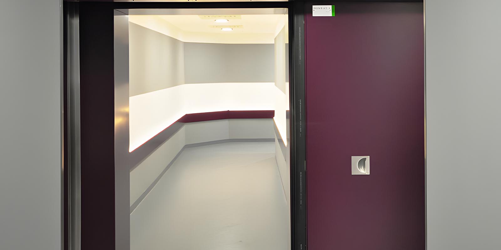 Strahlenschutztore Hängend, Linearkugelführung